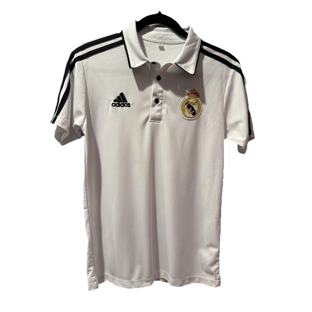 Real Madrid Adidias Grey Prematch Jersey Size Medium